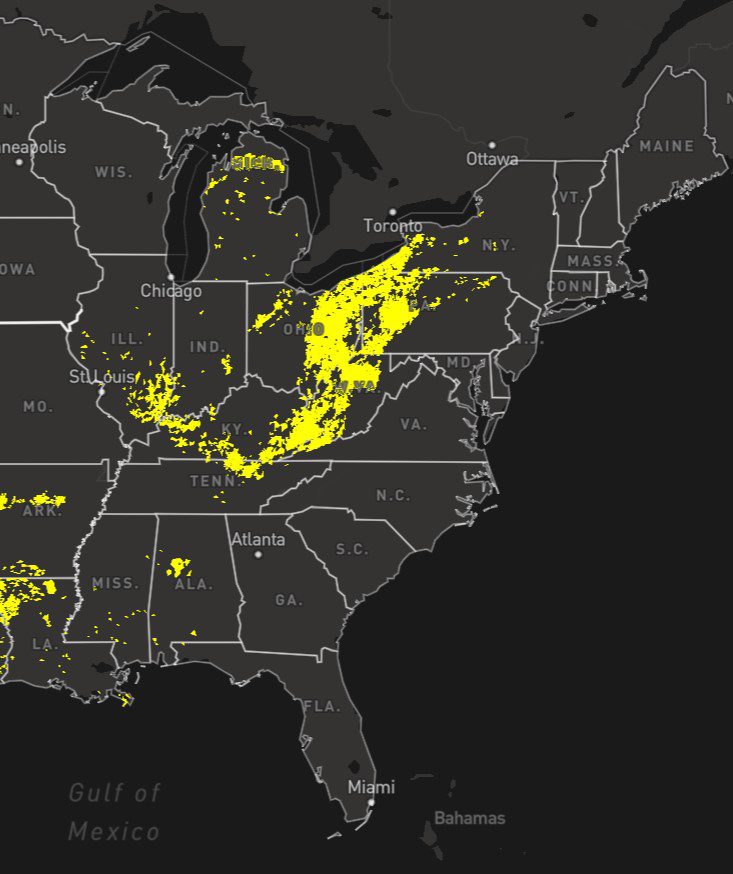 Oil And Gas Threat Map Information For Practice