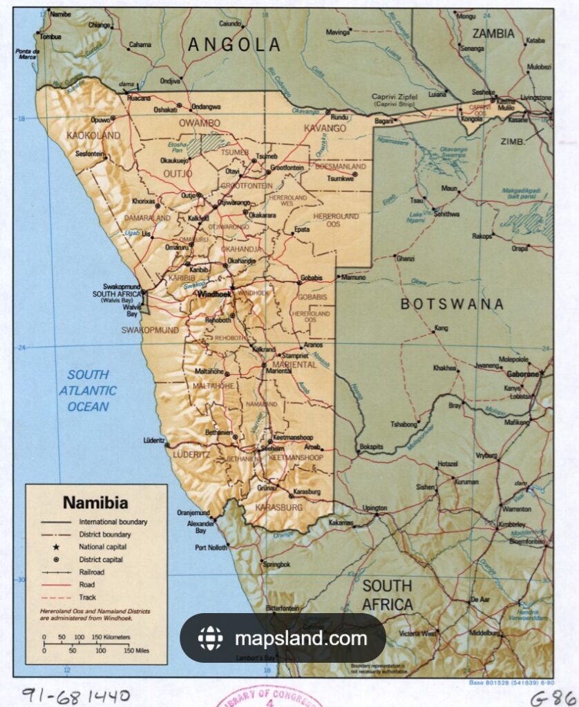 Namibia Economist | Mapsland